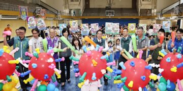 115年臺南市腸病毒防治宣導　黃偉哲帶領師生共同宣誓對抗腸病毒