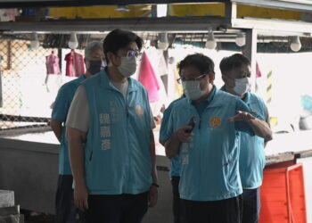 花蓮市清潔隊市場清消  打造安心整潔採買環境