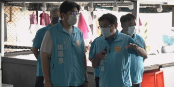 花蓮市清潔隊市場清消 打造安心整潔採買環境