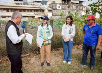 中央地方連線！林岱樺聯手地方打造大寮安全「心」綠地 現勘大寮會社里公園 爭取修繕金到位 拚8月底前完工