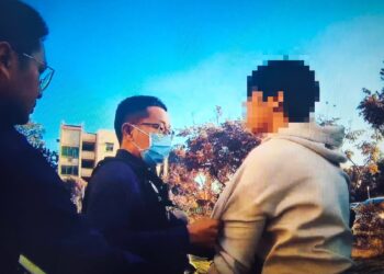 【悚急、快打、止危】　鳳山局雄警火速壓制，《蒙面歹徒持刀闖校園案》阻危機、化險境