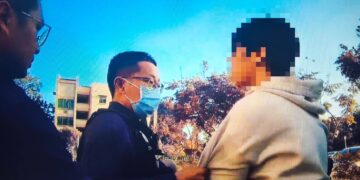 【悚急、快打、止危】　鳳山局雄警火速壓制，《蒙面歹徒持刀闖校園案》阻危機、化險境