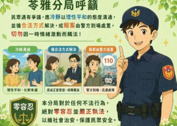 【強壓制、嚴蒐證、速偵辦】苓雅局雄警壓制送辦《永泰路廟會鬥毆》案肇嫌五人