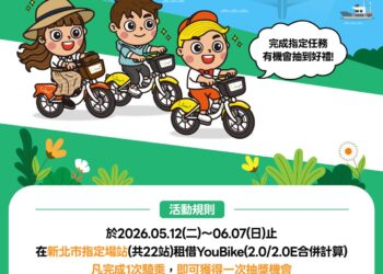 單車跨河更簡單！淡江大橋 YouBike 兩大新站 5/8 起陸續啟用     串聯淡八綠廊