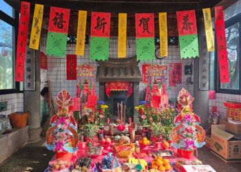 富岡開庄福德祠老伯公牽線!桃竹苗五尊土地公罕見同框 聯合包場力挺電影《三清》