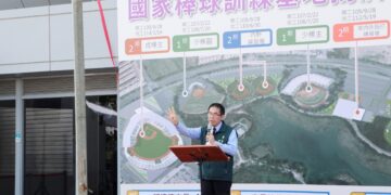 國家棒球訓練基地揭牌  黃偉哲盼在亞太國際棒球訓練中心打造台灣棒球國訓重鎮