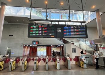 高鐵苗栗路段發生號誌訊號異常 維修人員持續搶修中