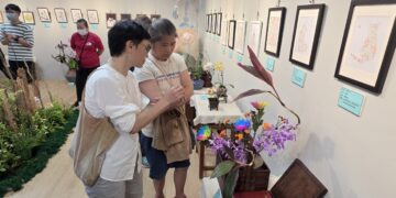 鹿草三角社區成果展登場　植物創作綻放歲月之花