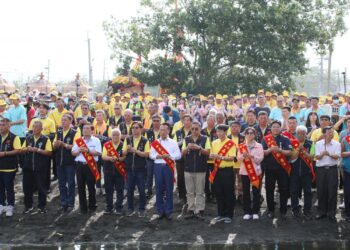 新塭「衝水路迎客王」登場 百年民俗盛典熱鬧非凡