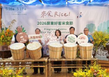 「來食Rice!」屏東好客米食節熱鬧登場 周春米邀民眾走進竹田客庄