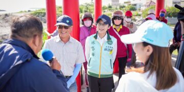 林園海岸保衛戰！立委林岱樺攜手地方議員李雨庭 爭取消波塊與清淤守護中門鄉親安居夢