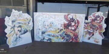 【卡哇依、萌萌噠、fu夯爆】二次元《白狐 × 黑狼 紀念系列》hololive主題輪渡船,高雄港首航向旗津,掀港旅及打卡熱