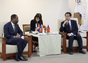 海地駐台大使潘恩首次拜會 黃偉哲歡迎國際盟友到訪