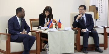 海地駐台大使潘恩首次拜會 黃偉哲歡迎國際盟友到訪
