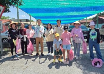 展現綠色領導力!温世政攜手立委羅美玲、團體齊心響應「撿煙蒂愛環境 」
