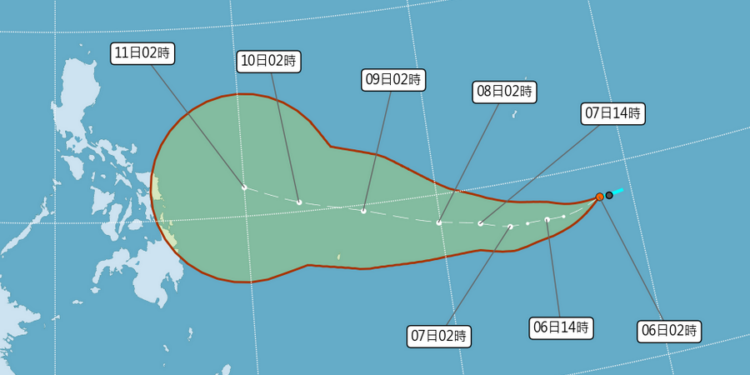 影音/今起氣溫回升 熱帶性低氣壓有發展為輕颱趨勢