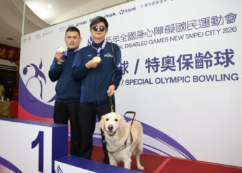 走出首日低潮!臺北視障雙人組合飆高分奪冠 連續兩屆「五金行」只差一步