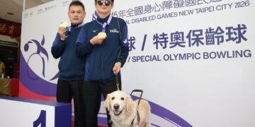 走出首日低潮!臺北視障雙人組合飆高分奪冠 連續兩屆「五金行」只差一步