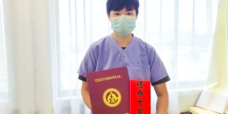 影音/醫事放射師耗盡洪荒之力捨身護病人  彰基頒10萬元表揚