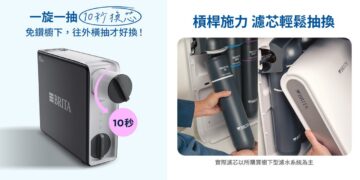 居家飲水體驗新進化：櫥下淨水器換芯不求人！極簡釋放廚房空間　完美融入居家美學