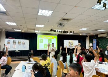 大葉大學扶英計畫英語營 帶領學童認識印尼與越南文化