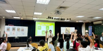 大葉大學扶英計畫英語營 帶領學童認識印尼與越南文化