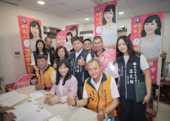 回歸人民生活不需鋪張造勢 温芝樺完成彰化市長初選登記
