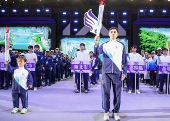 科技破空!115全障運新莊盛大開幕 吳于嫣、鄭竣逸虛實整合點燃聖火