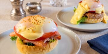 蛋汁流心太犯規!汐止福泰「The Café」六款早午餐上桌