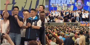 吳宗憲參選宜蘭縣長首場造勢　蔣萬安站台助陣