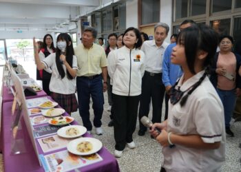 雲林打造健康午餐新標竿　每週一餐有機米照顧學童