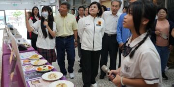雲林打造健康午餐新標竿　每週一餐有機米照顧學童