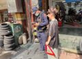 【應變、排障、維安】車輛拋錨《建國一路與輔仁路口》案，苓雅局謝旻家與林晏如雄警、機敏化解危機