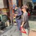 【應變、排障、維安】車輛拋錨《建國一路與輔仁路口》案，苓雅局謝旻家與林晏如雄警、機敏化解危機