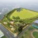 牛稠溪排水改善、滯洪池工程動土　防洪共融新綠地