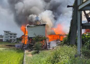 影音/天乾物燥 羅東鎮中山路二段木材行發生火警