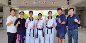 潛力優秀跆拳國手選拔賽  國風國中勇奪2金1銀1銅