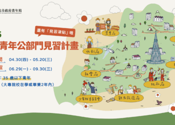 搶先體驗公部門職場！新北釋出 24 個見習名額     18-35 歲青年 5/20 前快報名