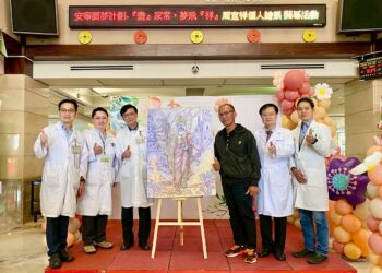 癌末戰士彰濱秀傳圓夢辦畫展  以筆尖綻放生命最後的韌性