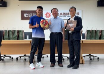 高師大健兒全大運摘4金6銀、手球封后！　帕莎蒂娜董事長親贈「冠軍麵包」表揚