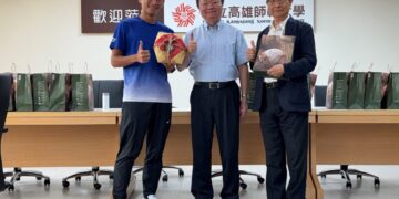 高師大健兒全大運摘4金6銀、手球封后！　帕莎蒂娜董事長親贈「冠軍麵包」表揚