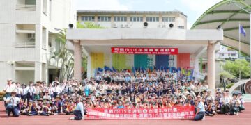 嘉義市校校有童軍成果豐碩　逾450名童軍齊聚童軍運動會展現「智仁勇」