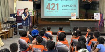從道路安全到反詐騙　屏東執行分署法治宣導前進屏東縣隘寮國小