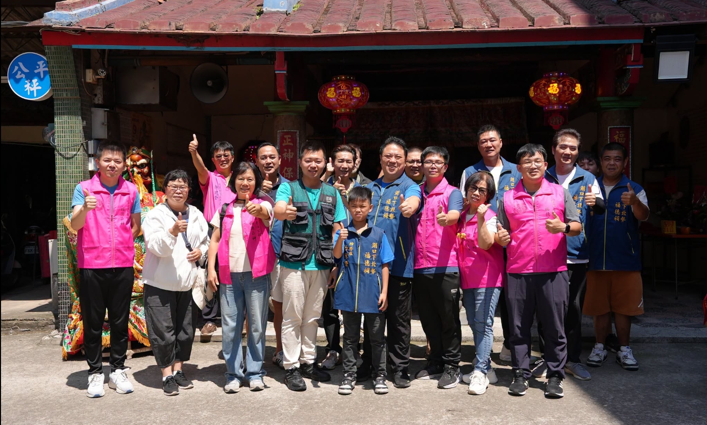 桃竹苗土地公包場看《三清》明天登場 陳毅導演帶隊請神獲熱情歡迎