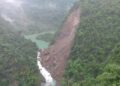 南投竹山驚現5萬立方土石堰塞湖 農村水保署緊急勘查