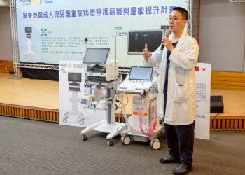 扶輪跨國攜手守護重症醫療　台韓扶輪社聯合捐贈屏基新生兒超音波與加護型呼吸器