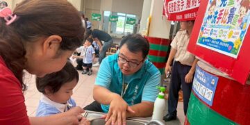 預防腸病毒　東石鄉洗手比賽寓教於樂