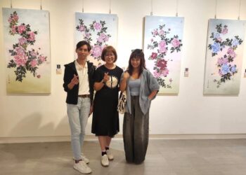 《美麗與堅韌的交織》梁美月碩士畢業創作展 以彩墨書寫客家文化之美