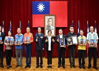 彰縣慶祝115年警察節   王惠美感謝警察同仁辛勞共守縣民安全