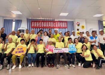 恆春頭溝、城西據點熱鬧揭牌 屏縣增添2處長輩樂活新據點